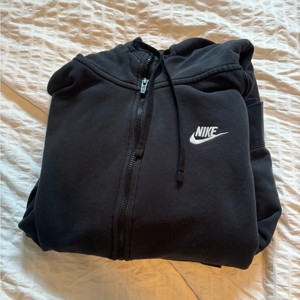 Black Nike zip up